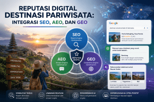 Reputasi Digital Destinasi Pariwisata: Integrasi SEO, AEO, dan GEO