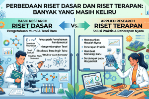 Perbedaan Riset Dasar dan Riset Terapan: Banyak Yang Masih Keliru